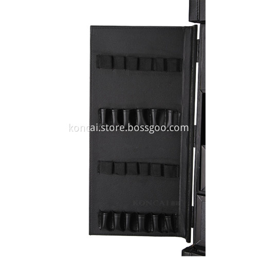 Makeup Trolley Case With Lights Aluminum Cosmetic Makeup Case Beauty Cosmetic Train Box